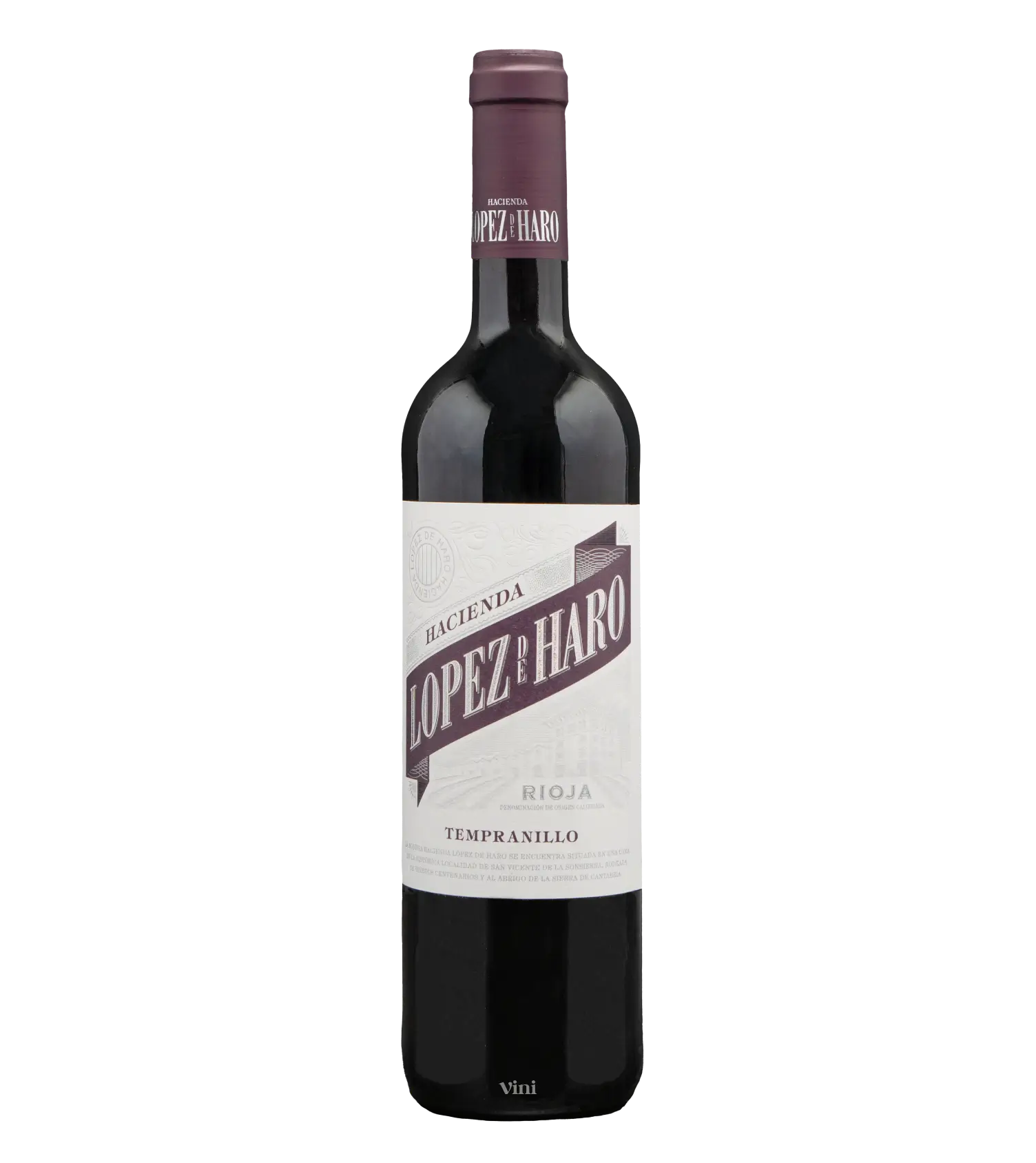 Vino Tinto Hacienda López de Haro Tempranillo
