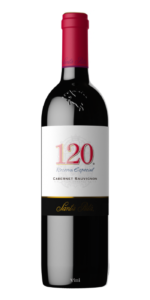 Vino Tinto Cabernet Sauvignon Santa Rita 120