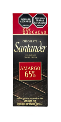 Chocolate Santander 65% Cacao