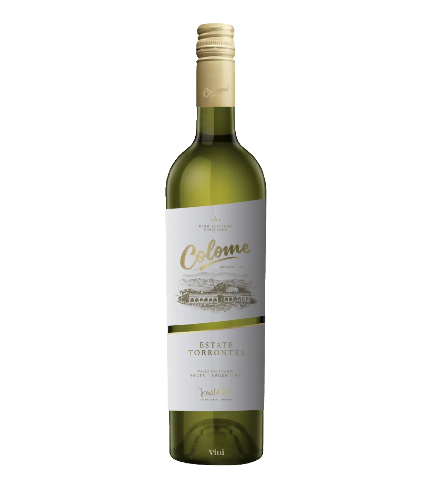 Vino Blanco Colomé Torrontes Estate