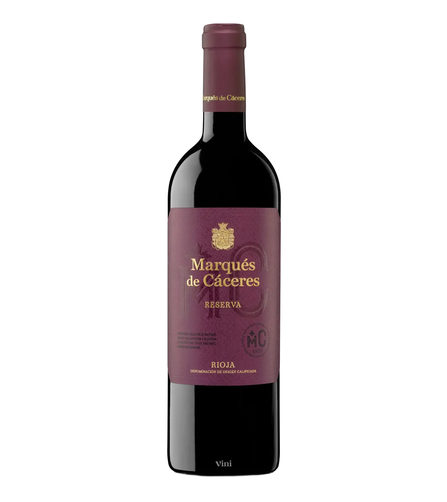 Vino Tinto Marqués de Cáceres Reserva