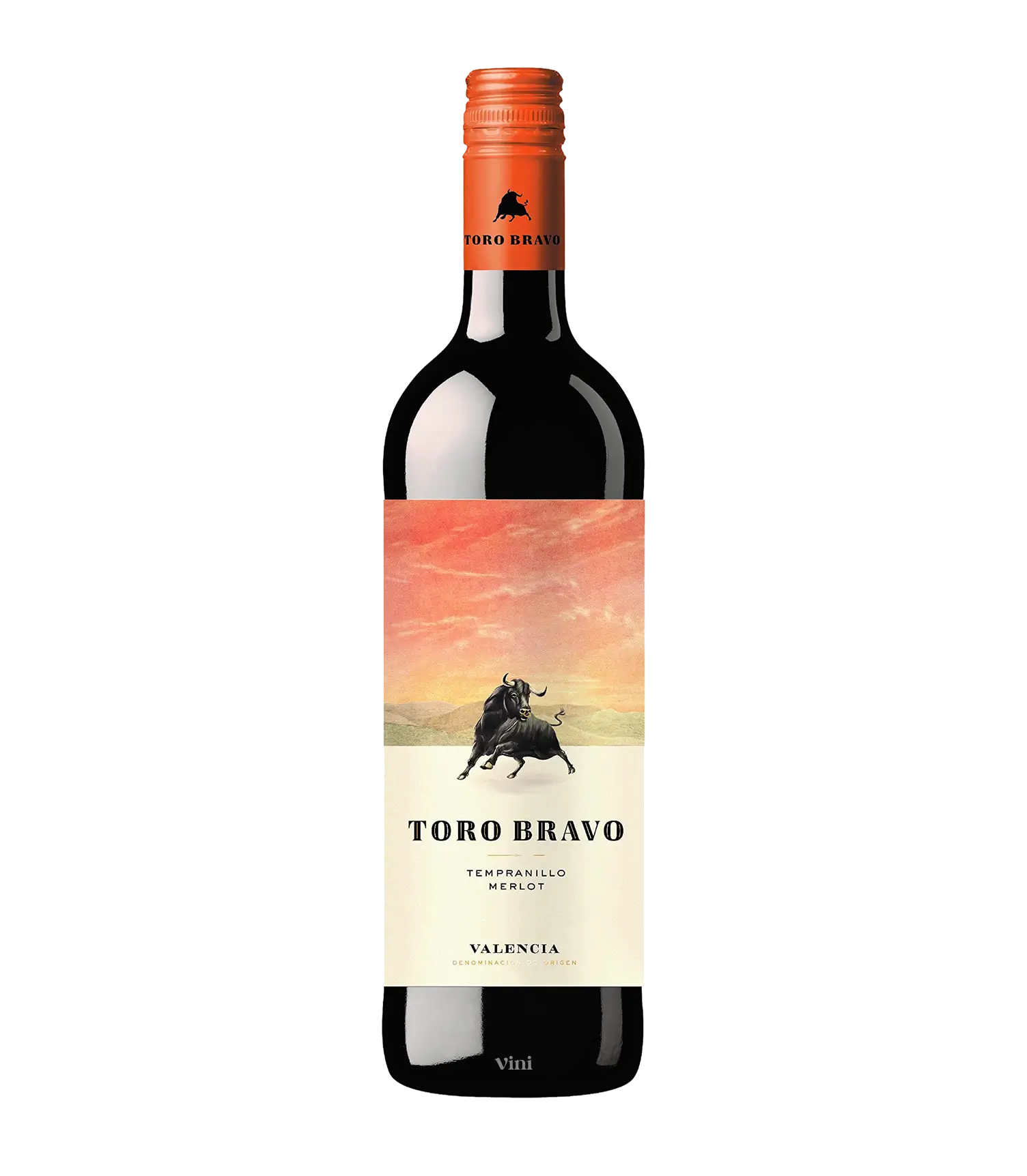 Vino Tinto Toro Bravo Tempranillo Merlot 750 ml